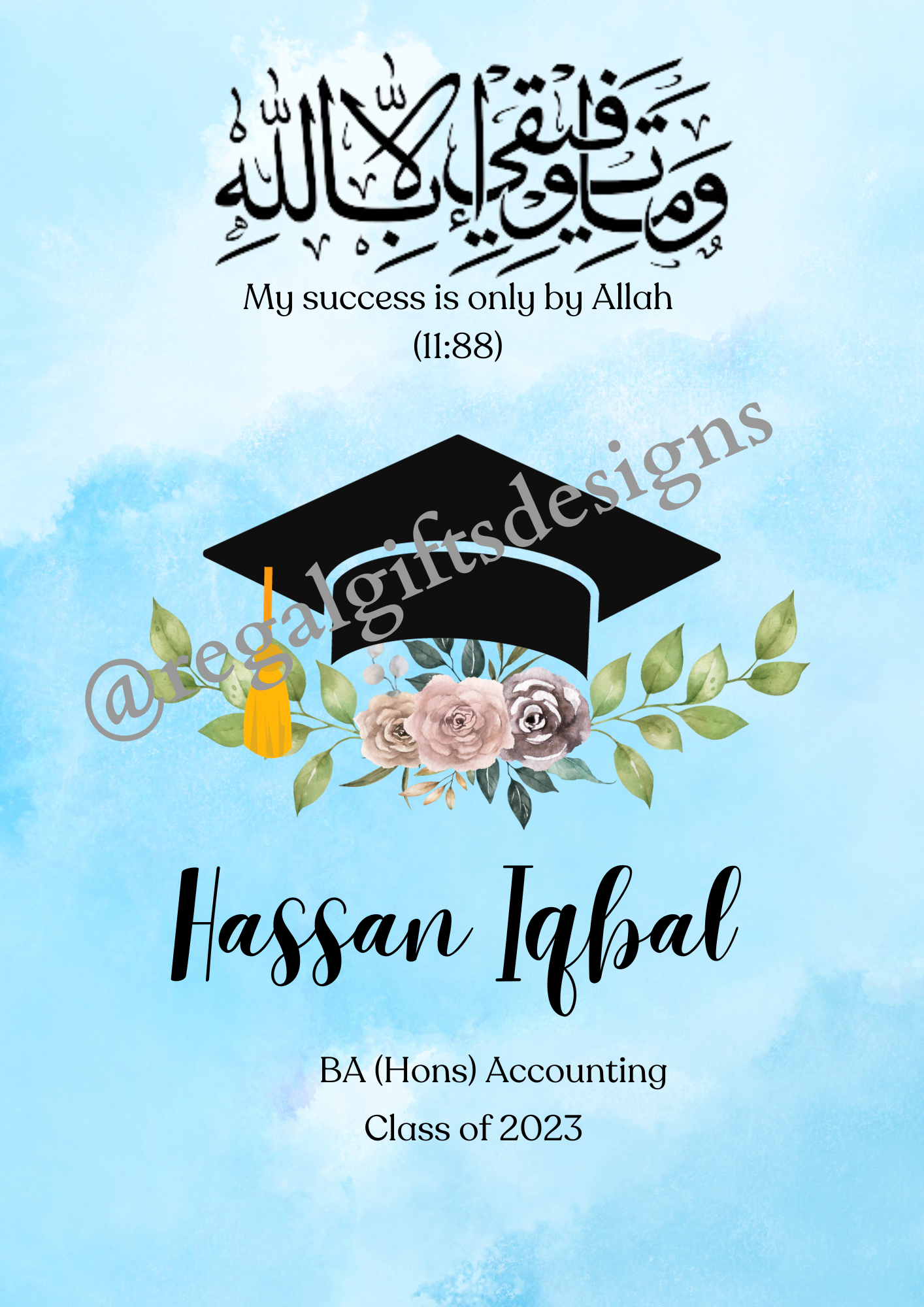 Graduation Certificate 3